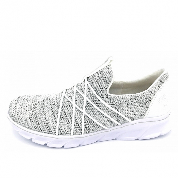Rieker fsk damen halbschuhe Halbschuhe in grau hell