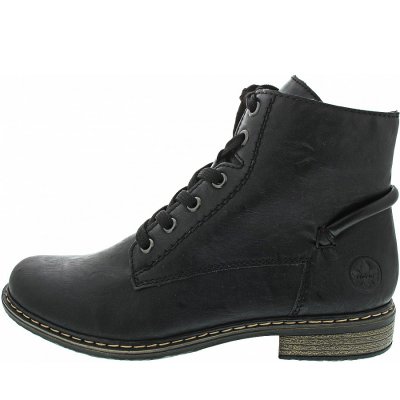 Rieker Schnürstiefelette in schwarz