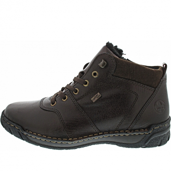Rieker Schnürstiefelette in braun
