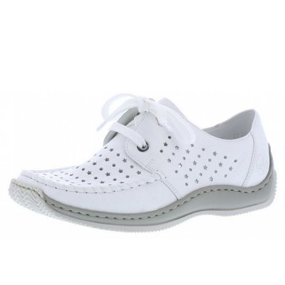 Rieker Schnürschuhe in weiß