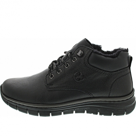 Rieker Schnürstiefel in schwarz