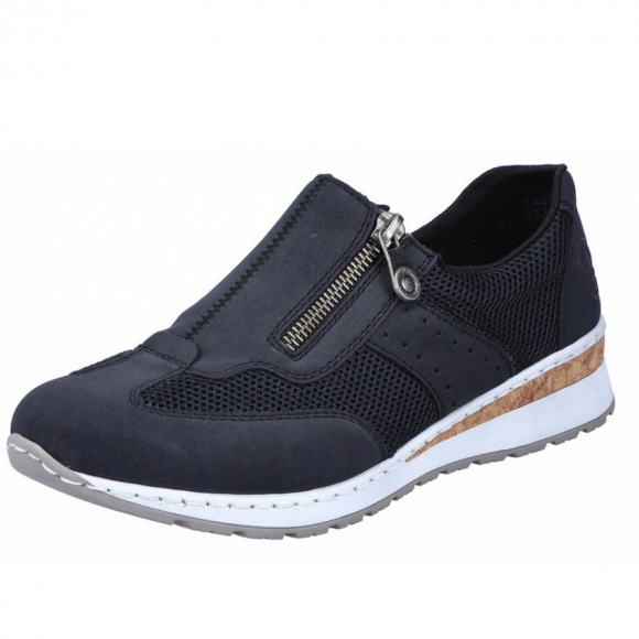Rieker Slipper in pazifik navy