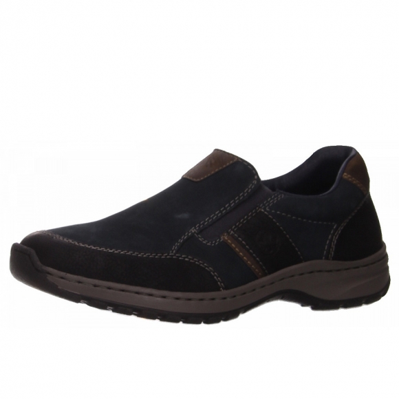 Rieker Slipper in dunkelblau