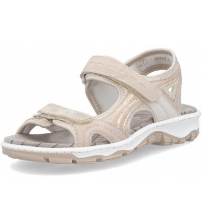 Rieker damen sandale Sandalette in beige