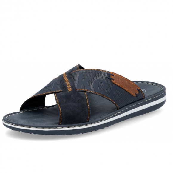 Rieker Pantolette in pazifik sherry navy