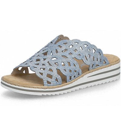 Rieker Pantolette in hellblau Rieker Pantolette in hellblau