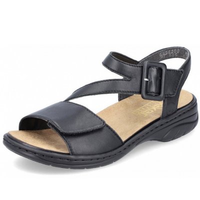 Rieker Sandale in schwarz