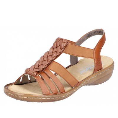 Rieker bequeme Sandale in braun