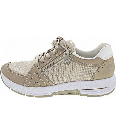 Rieker sportlicher Schnürer in cliff-cream-weiss