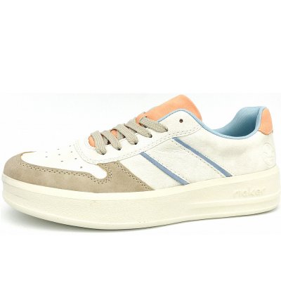 Rieker fsk damen halbschuhe Schnürschuhe in beige Rieker fsk damen halbschuhe Schnürschuhe in beige