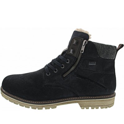 Rieker Schnürstiefelette in blau