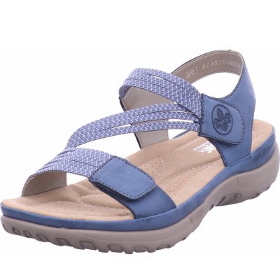 Rieker fsk damen sandalen Sandalette in blau