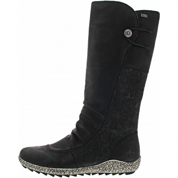 Rieker Schaftstiefel in schwarz