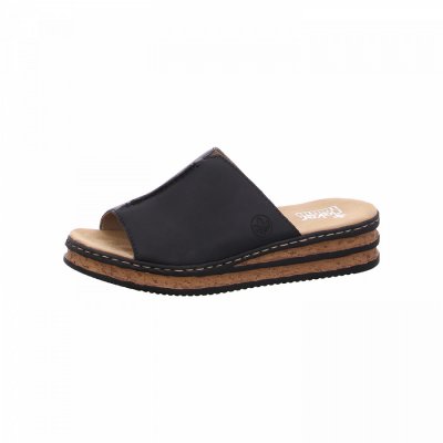 Rieker Pantolette in Schwarz