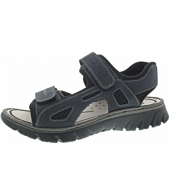 Rieker Sandale in navy-schwarz