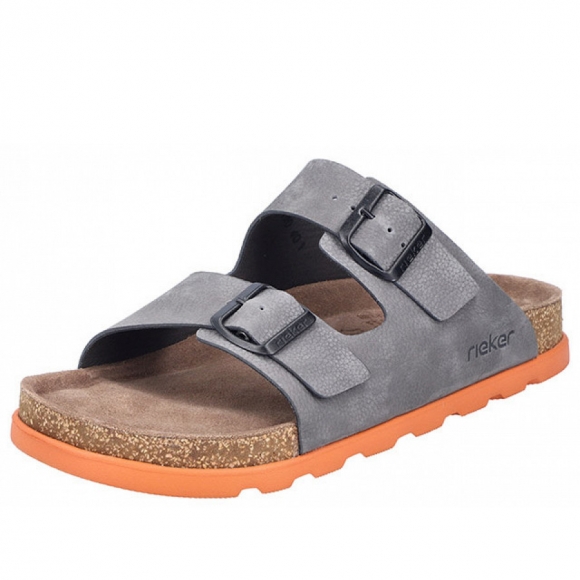 Rieker Pantolette in grau