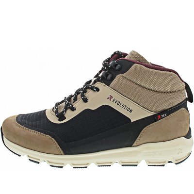 Rieker Schnürstiefel in camel/negro/schwarz/