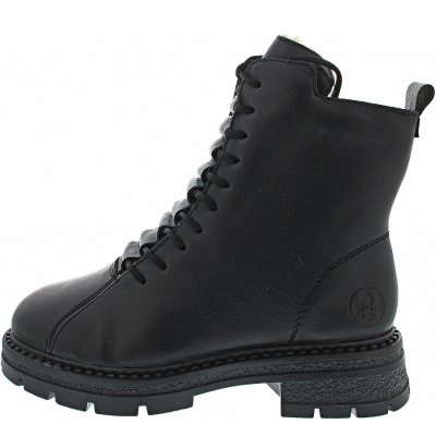 Rieker Schnürstiefel in schwarz