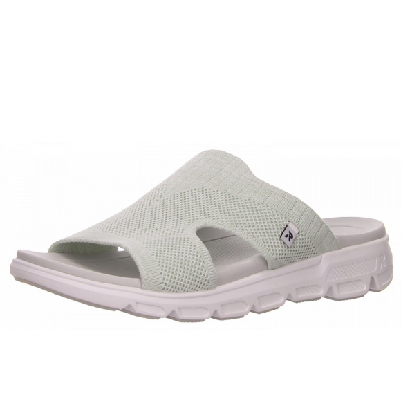 Rieker Pantolette in moos, salbei