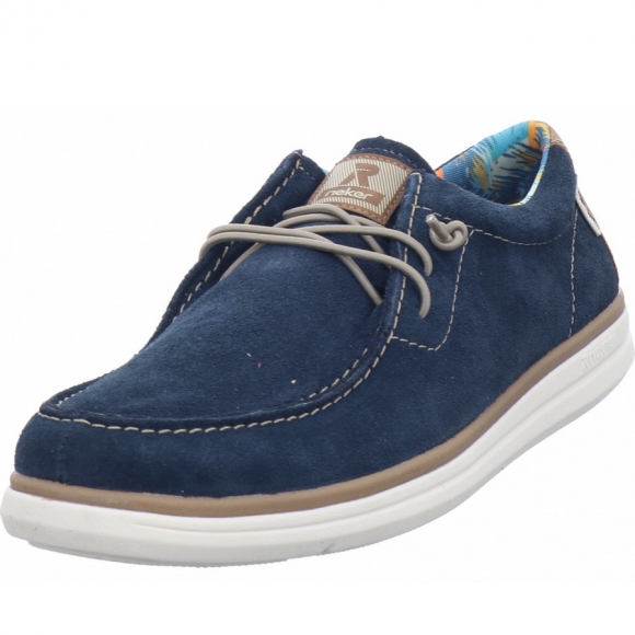 Rieker fsk herren halbschuhe Halbschuh in blau