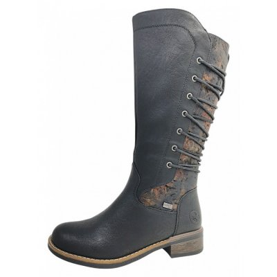 Rieker Schaftstiefel in schwarz 00