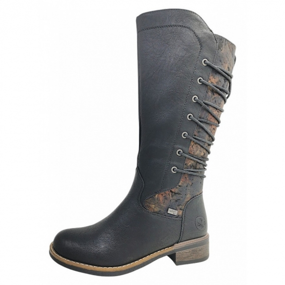 Rieker Schaftstiefel in schwarz 00