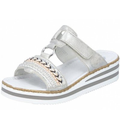 Rieker damen sandalen Pantolette in grau