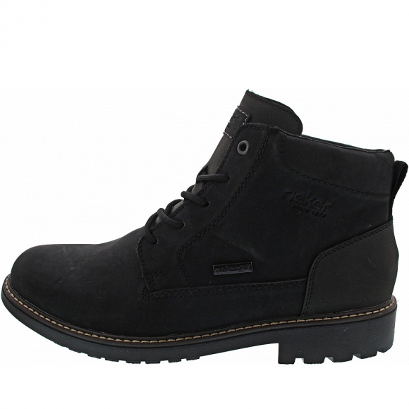 Rieker Schnürstiefelette in schwarz