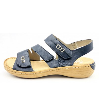 Rieker fsk damen sandalen Sandale in blau