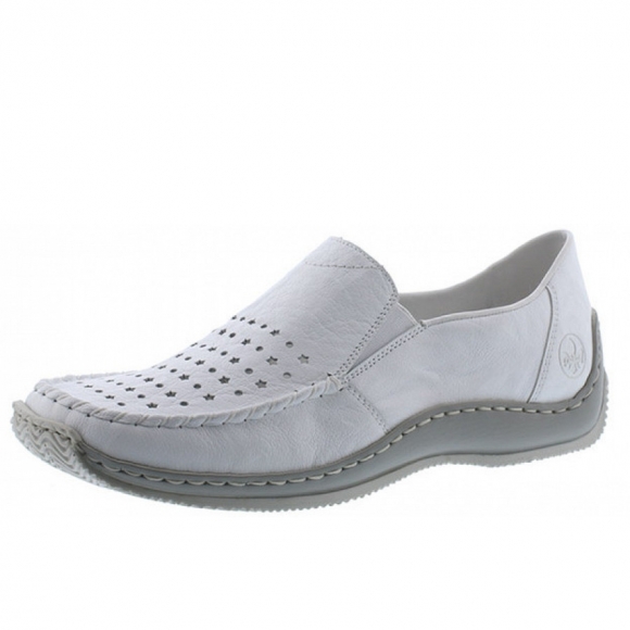Rieker Slipper in weiß
