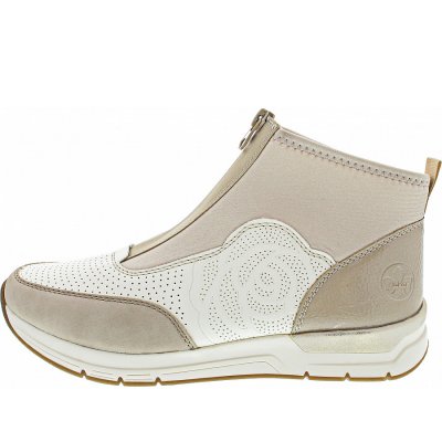 Rieker Sneaker high in ginger/offwhite/clif