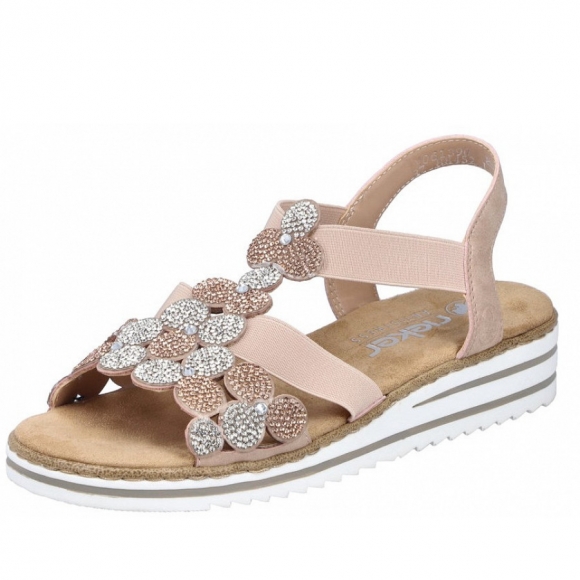 Rieker Sandale in beige