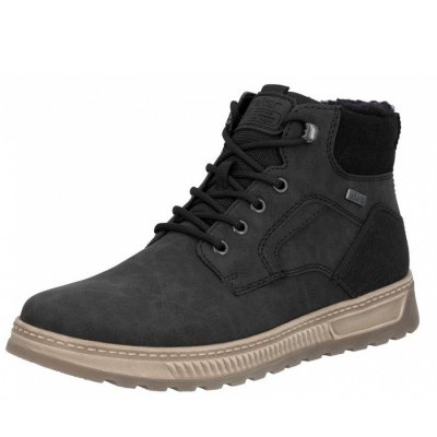 Rieker Schnürstiefel in schwarz