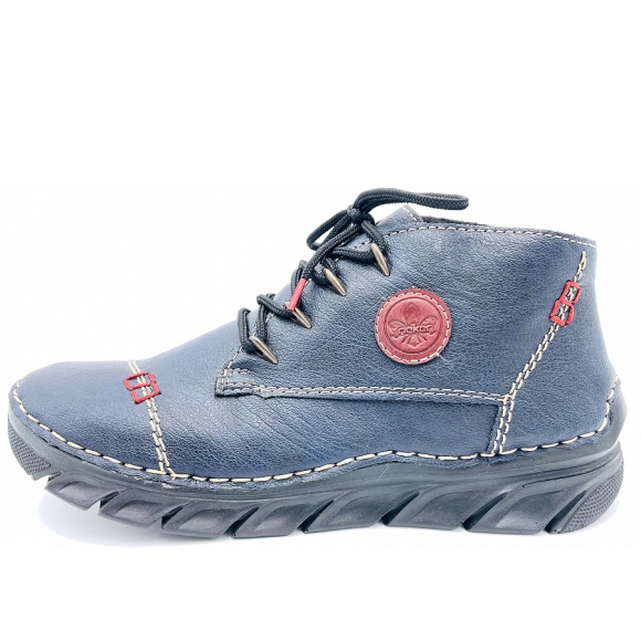 Rieker Schnürschuh in blau