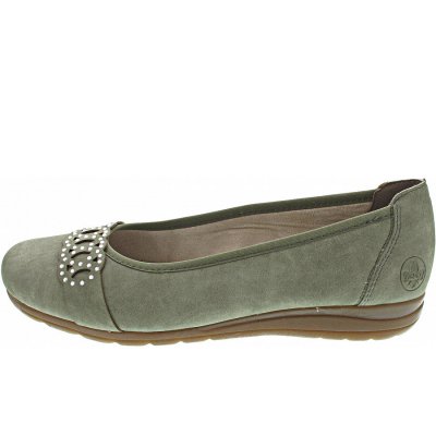 Rieker Ballerina in schilf Rieker Ballerina in schilf