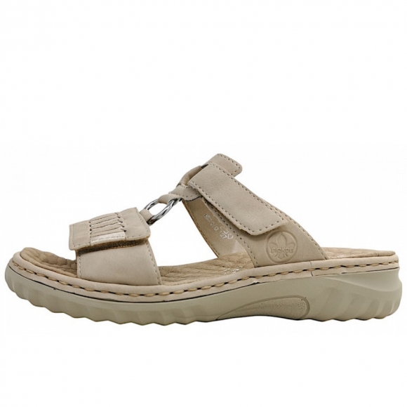 Rieker Pantolette in beige 62