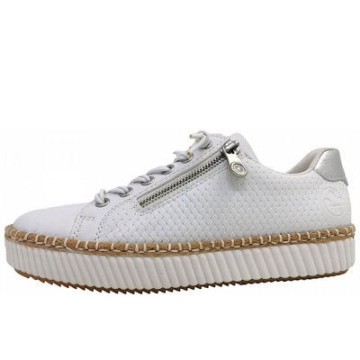 Rieker Alabama/Kasanga Slipper in 80 weiss