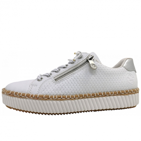 Rieker Alabama/Kasanga Slipper in 80 weiss