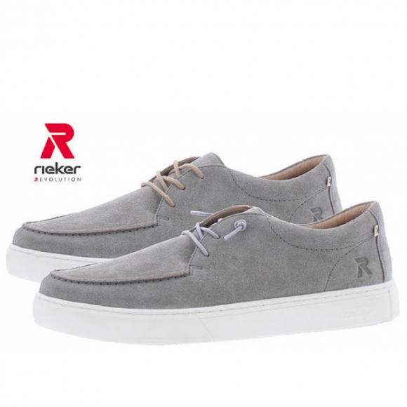Rieker Evolution sportive Schnürer in grau