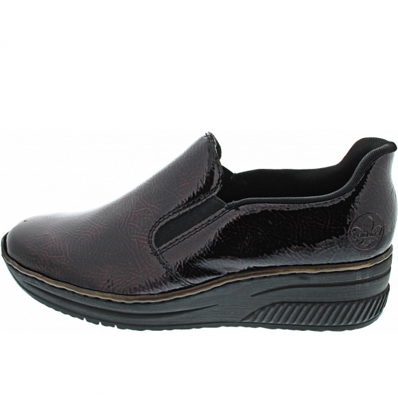 Rieker Slipper in bordeaux