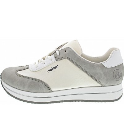 Rieker Sneaker in cement-sportweiss-weiss