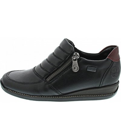 Rieker Slipper in schwarz Rieker Slipper in schwarz