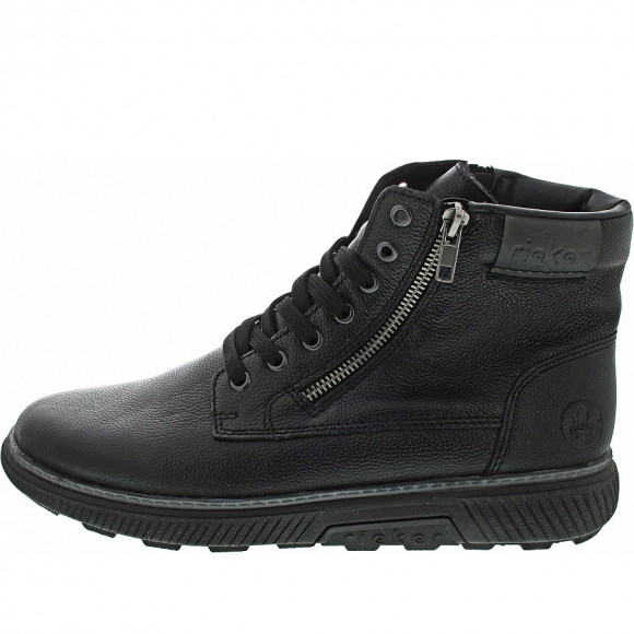 Rieker Schnürstiefel in schwarz