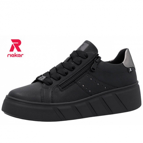 Rieker Sneaker in schwarz