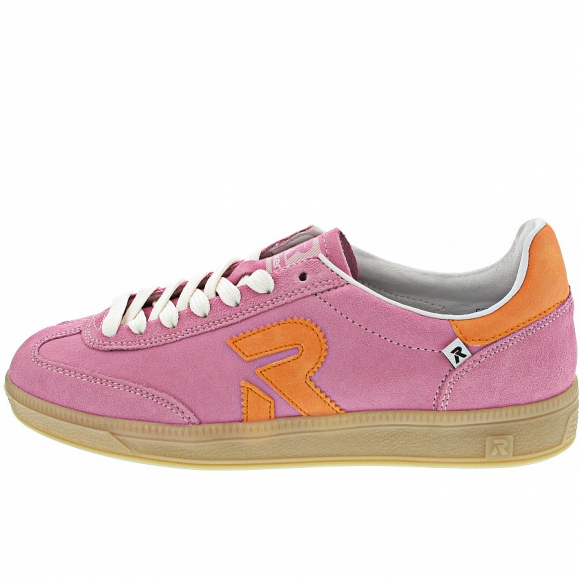 Rieker Sneaker low in pink/carrot