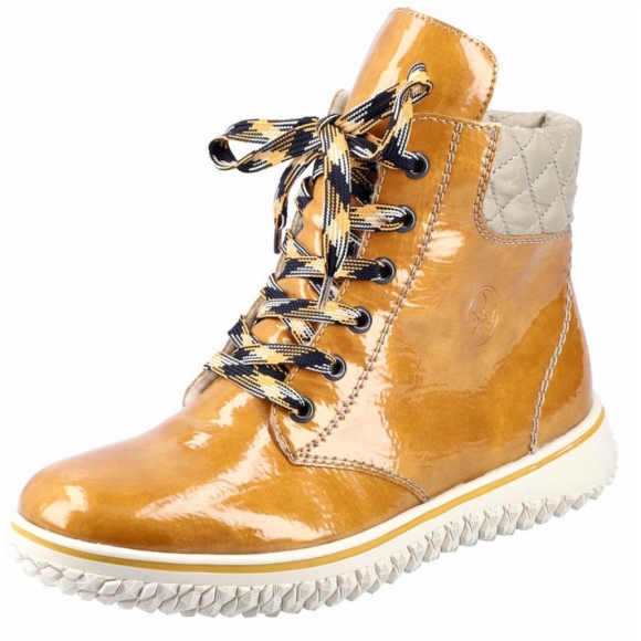 Rieker WF Stiefelette in gelb/beige