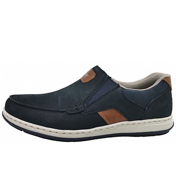 Rieker Jaipur/Ambor/Voronez Slipper in 14 Ozean/Amaretto/Pazific