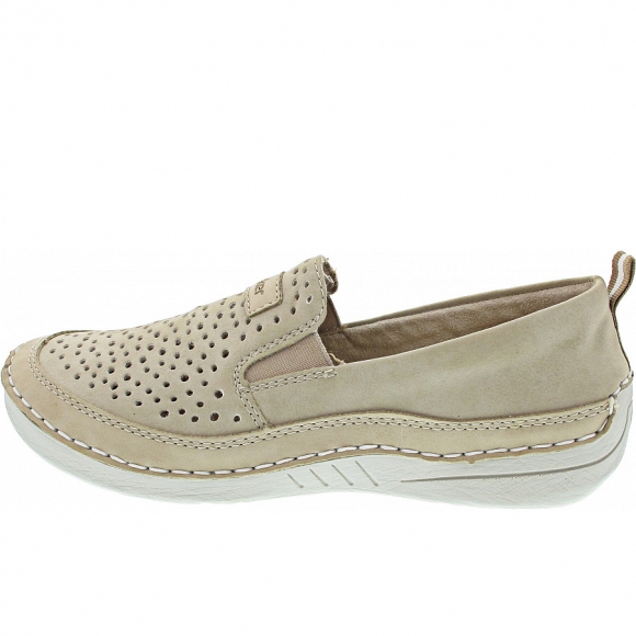 Rieker Slipper in perle-ginger