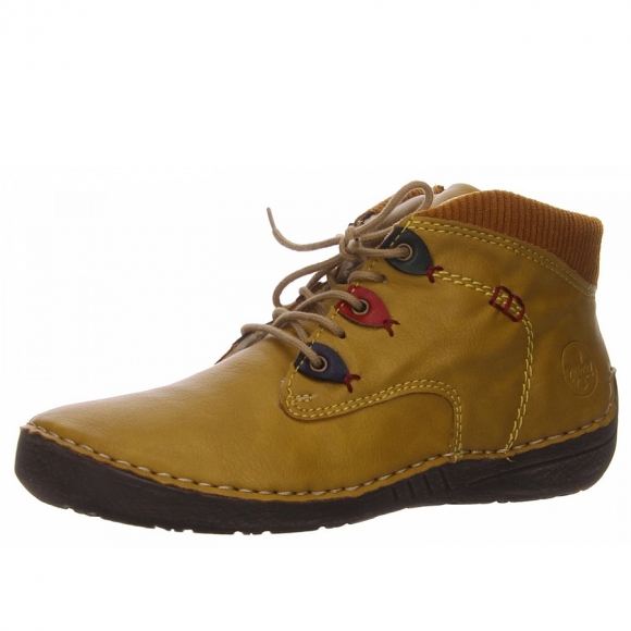 Rieker Stiefelette in gelb