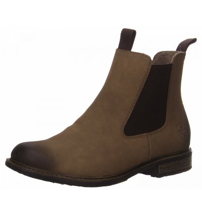 Rieker Stiefelette in hellbraun